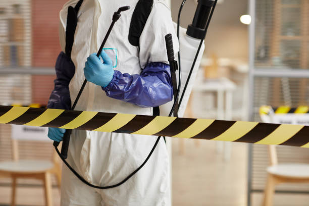 Professional Biohazard technician working in Goshen, AR
